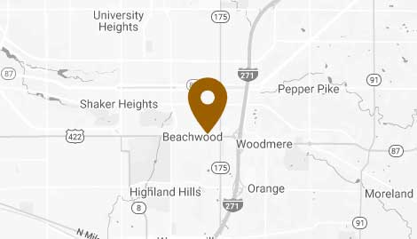 Beachwood Office location map