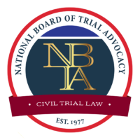 National Board Of Trial Advocacy | Civil Trial Law | EST. 1977